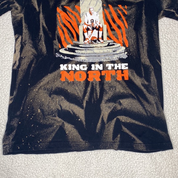 Barstool Sports Joe Borrow King Of The North Bleached T-Shirt: Size Large - Picture 6 of 9